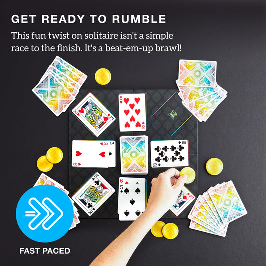 Brybelly Nertz Royal Rumble two decks designed for up to eight players