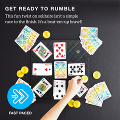 Brybelly Nertz Royal Rumble two decks designed for up to eight players