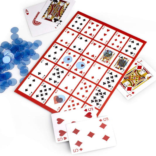 Brybelly Poker Keno boards and chips showcase easy setup for quick play