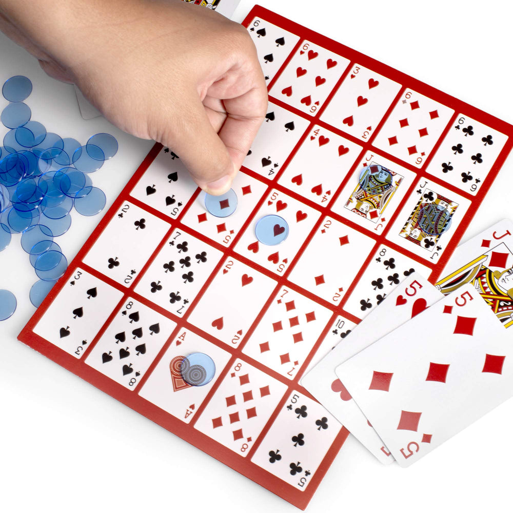 Brybelly Poker Keno deck of playing cards ready for friendly competition