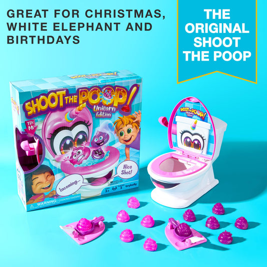 Brybelly Shoot The Poop Swirlie the Toilet with jokes and flushing sounds