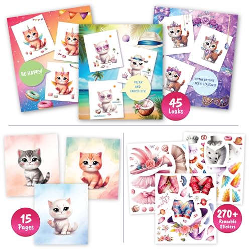 BSCOOL reusable-sticker-pack designed for repeated dress-up play