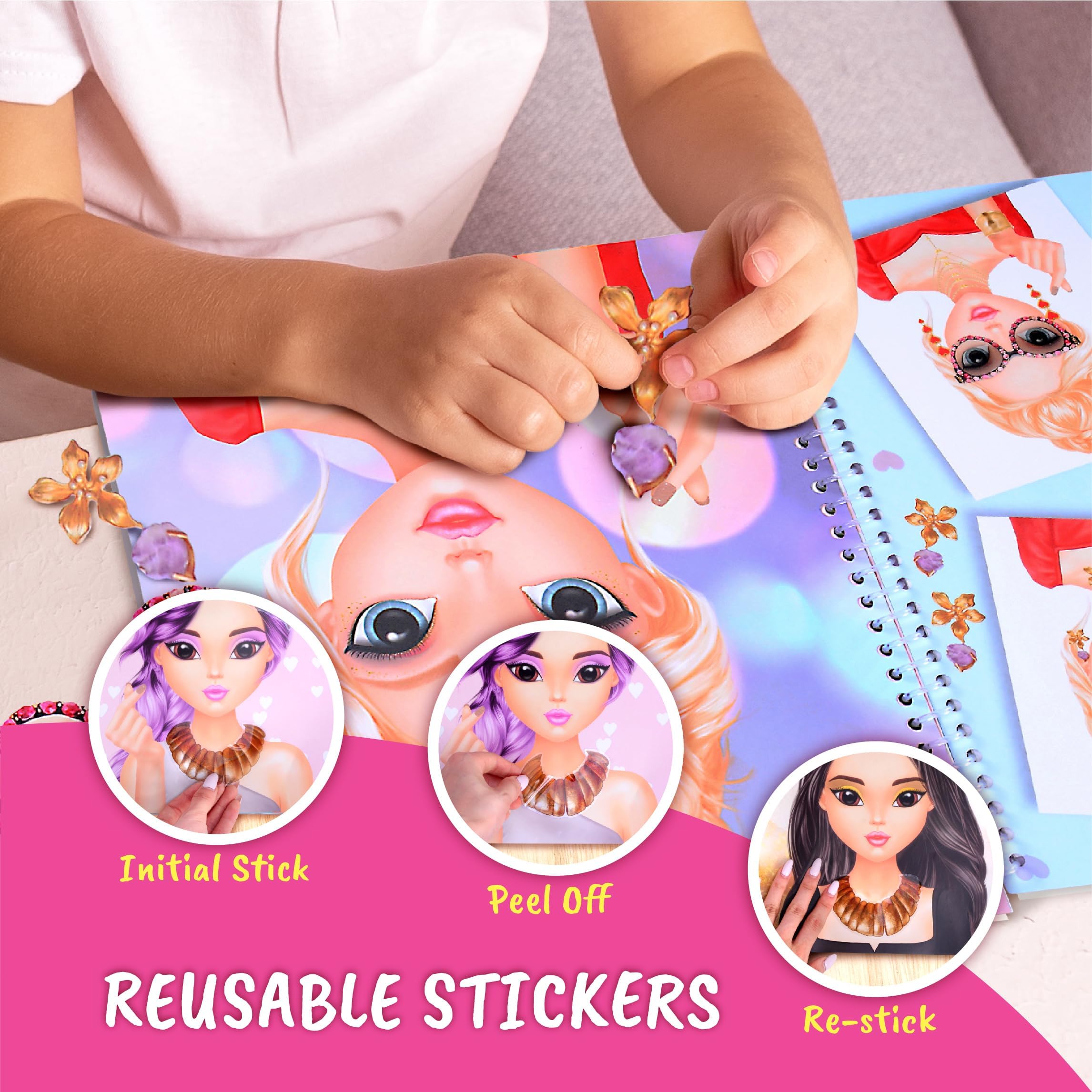 BSCOOL sticker-studio-on-the-go promoting portable creativity for travel and quiet moments