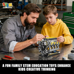 BseSparklion assembly-in-progress frame highlights hands-on building.