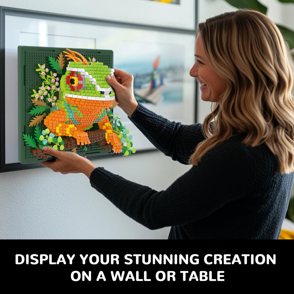 Durable, safe materials from BseSparklion chameleon set for long-lasting display.