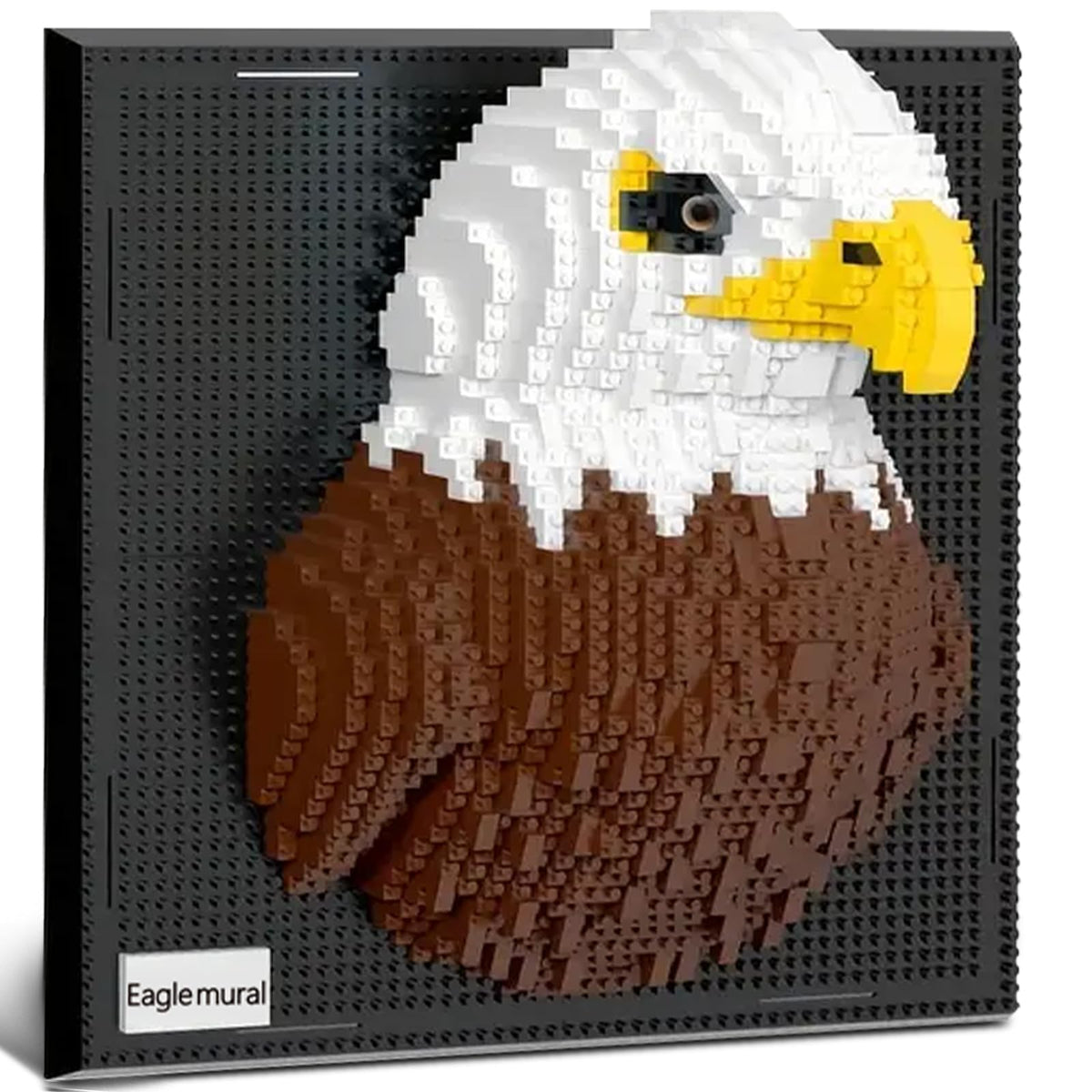 BseSparklion Eagle 3D wall art with vibrant colors for wall decor.