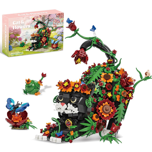 BseSparklion Flowers Tuxedo Cat box, gift-ready packaging for any occasion