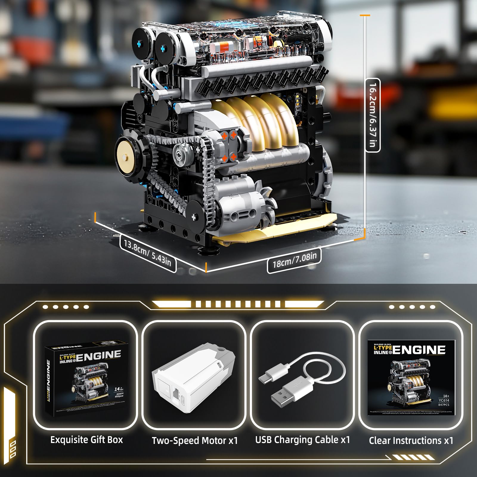 BseSparklion gift idea for builders and car enthusiasts