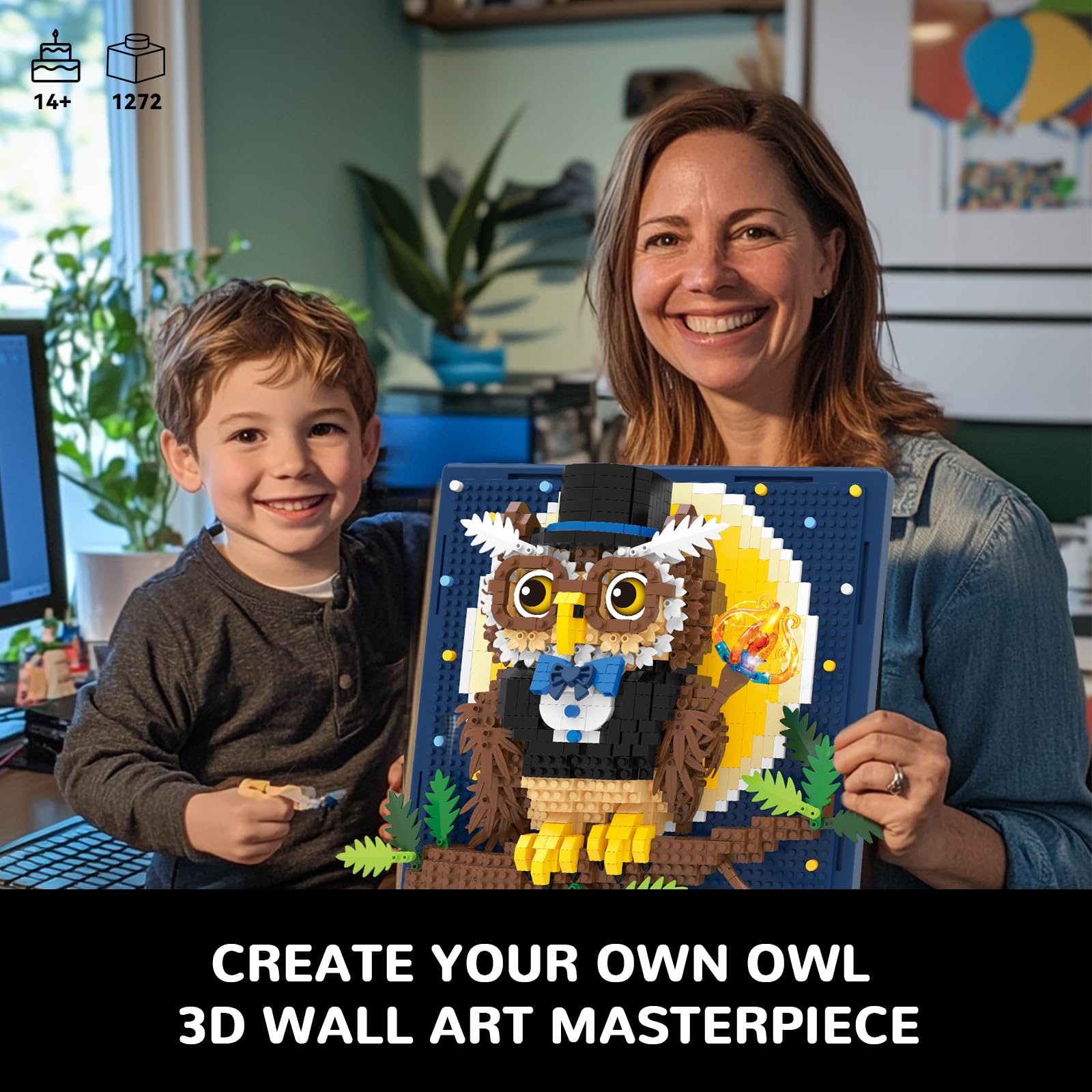 BseSparklion gift-ready packaging makes the owl set a thoughtful present
