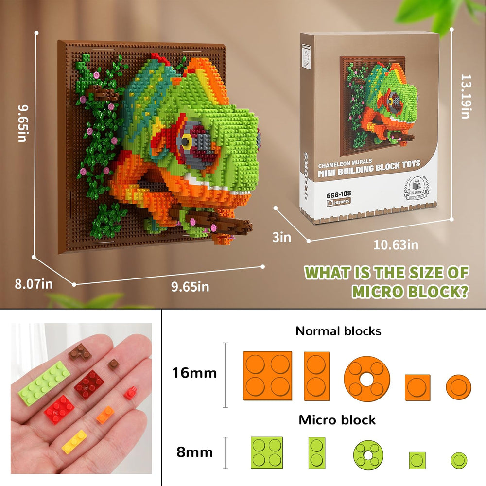 BseSparklion micro blocks assembled on tabletop for a desk centerpiece