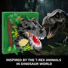 BseSparklion table display dino build adds a tactile centerpiece on desks.