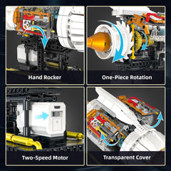 BseSparklion transparent casing reveals gears and motion