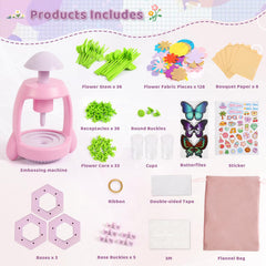 Bsgifts 128 colorful fabric petals for vibrant DIY flowers.