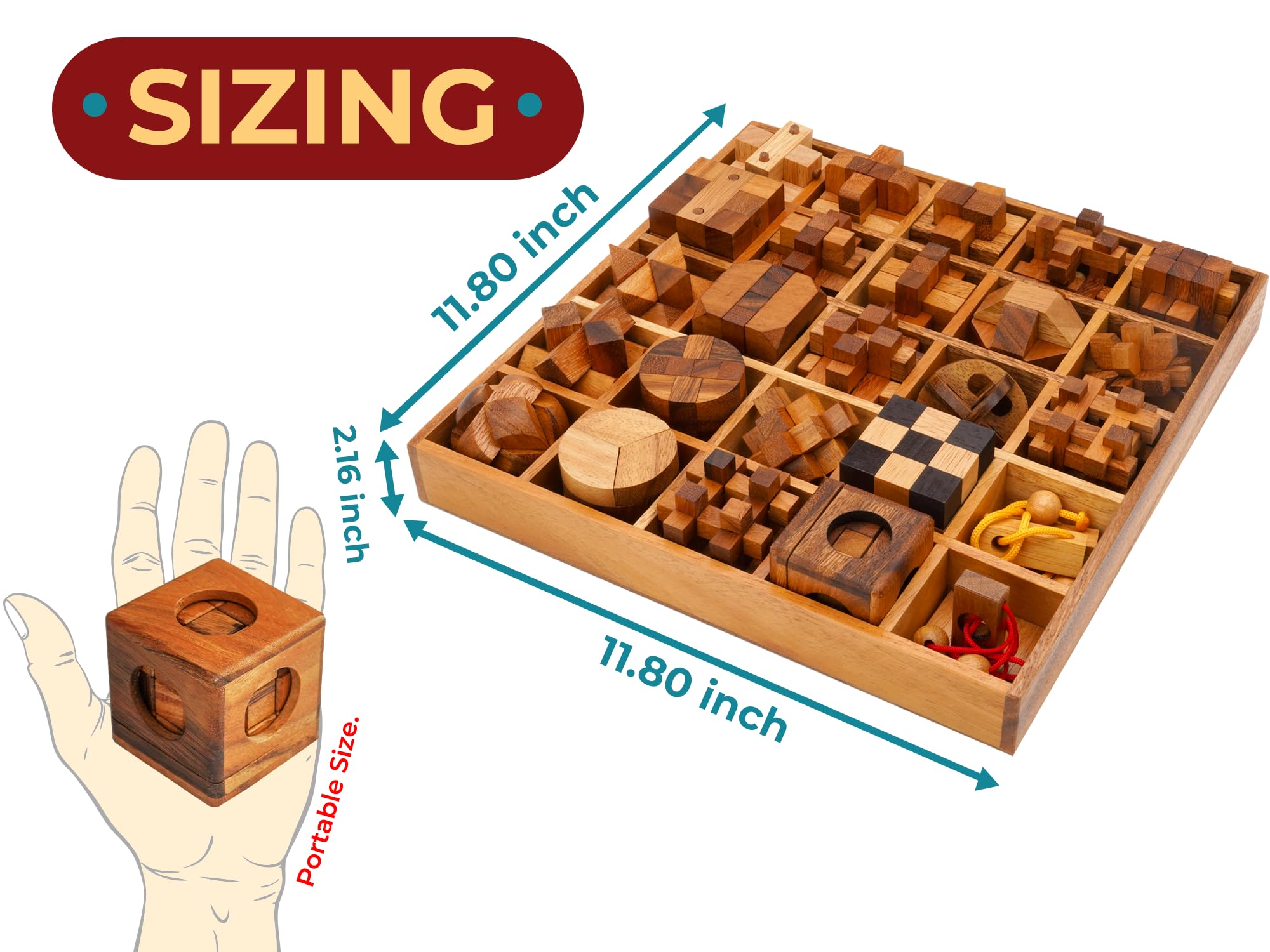 BSIRI disentanglement challenge of wood blocks for problem solving