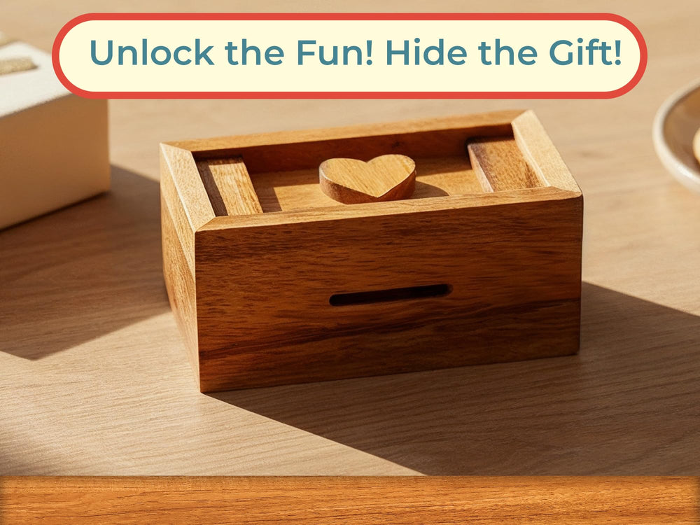 BSIRI desk decor puzzle storage adds conversational charm
