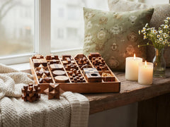 BSIRI handcrafted puzzle pieces with smooth sanding and tactile feel
