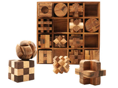 BSIRI handcrafted wood puzzle pieces offer a smooth, satisfying tactile feel