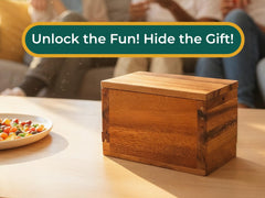 BSIRI Jigsaw Safe Box on desk as decor and conversation piece