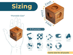 BSIRI gift-ready packaging for a thoughtful wooden puzzle set