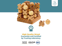 BSIRI tic tac toe 3D on the coffee table invites strategic fun during gatherings