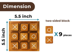 BSIRI handcrafted wooden XO blocks highlighting quality craftsmanship