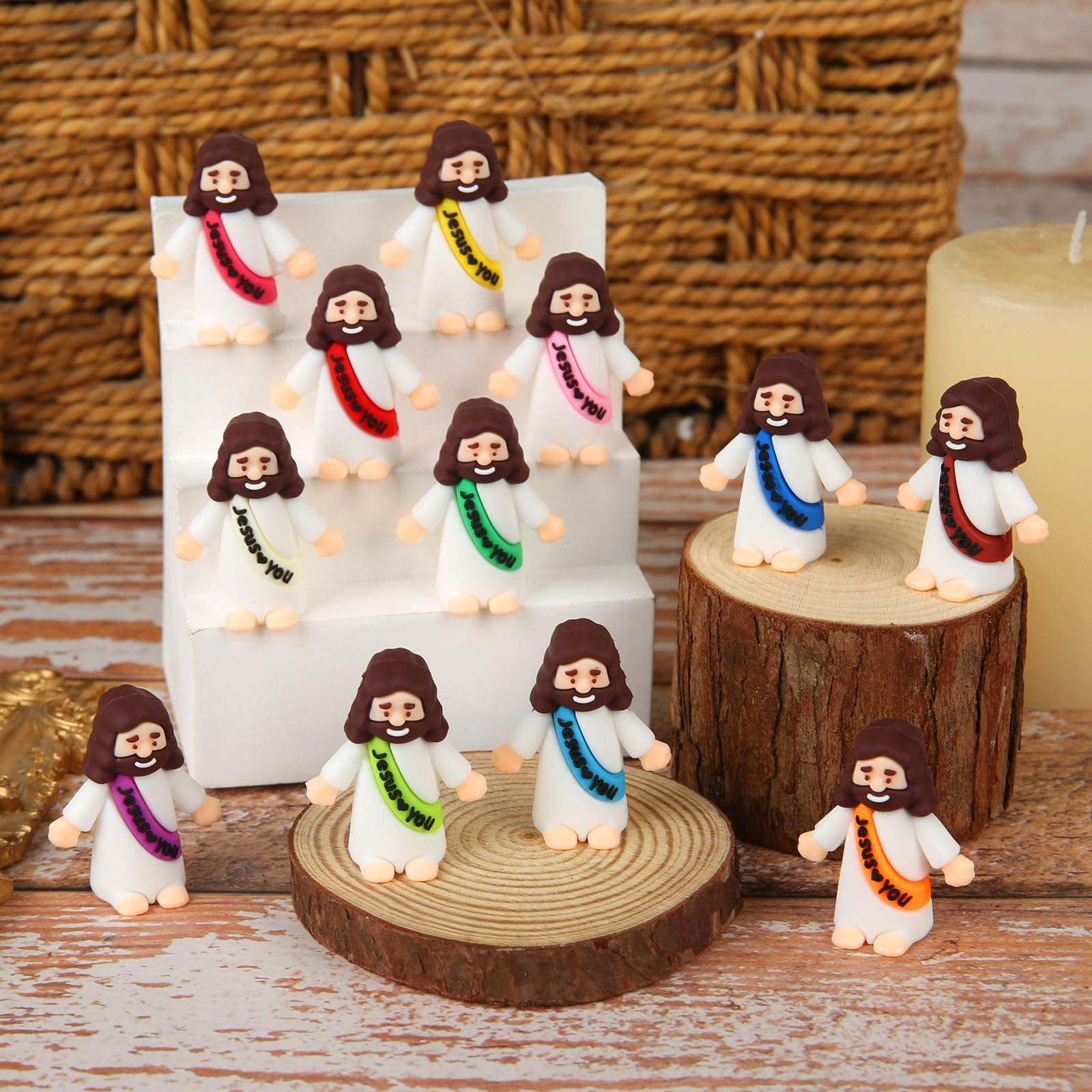 BSTCRAFT pocket Jesus figurine ideal for sharing as a gift