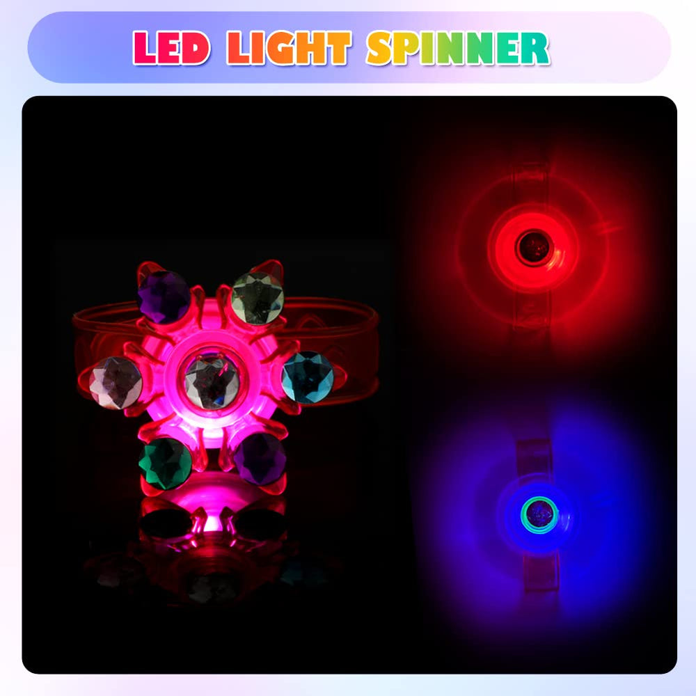 BSTDECOR adjustable wristband LED bracelet fits multiple wrists for versatile use