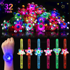 BSTDECOR LED fidget spinner bracelet collection offers vibrant light up fun for celebrations