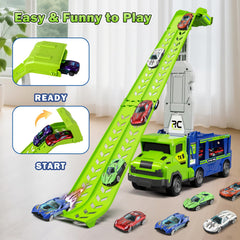 BSTOYDER two-track configurations tower and flat for versatile racing.