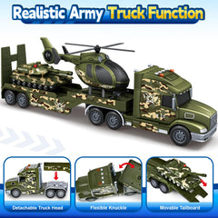 Bstoyder army truck tank with lights adds engaging sensory play for toddlers.