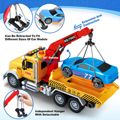 Bstoyder crane arm in action for extending and rotating play.