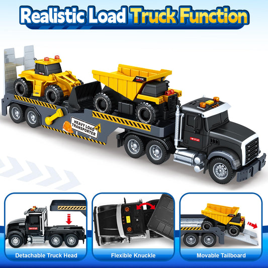Bstoyder excavator attachment for realistic construction scenes