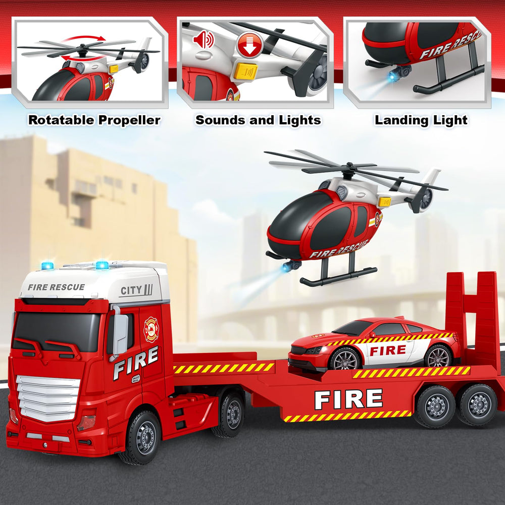 Bstoyder fast-moving fire car adds action to playtime