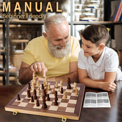 Bstoyder gift-ready chess set packaging for holidays.