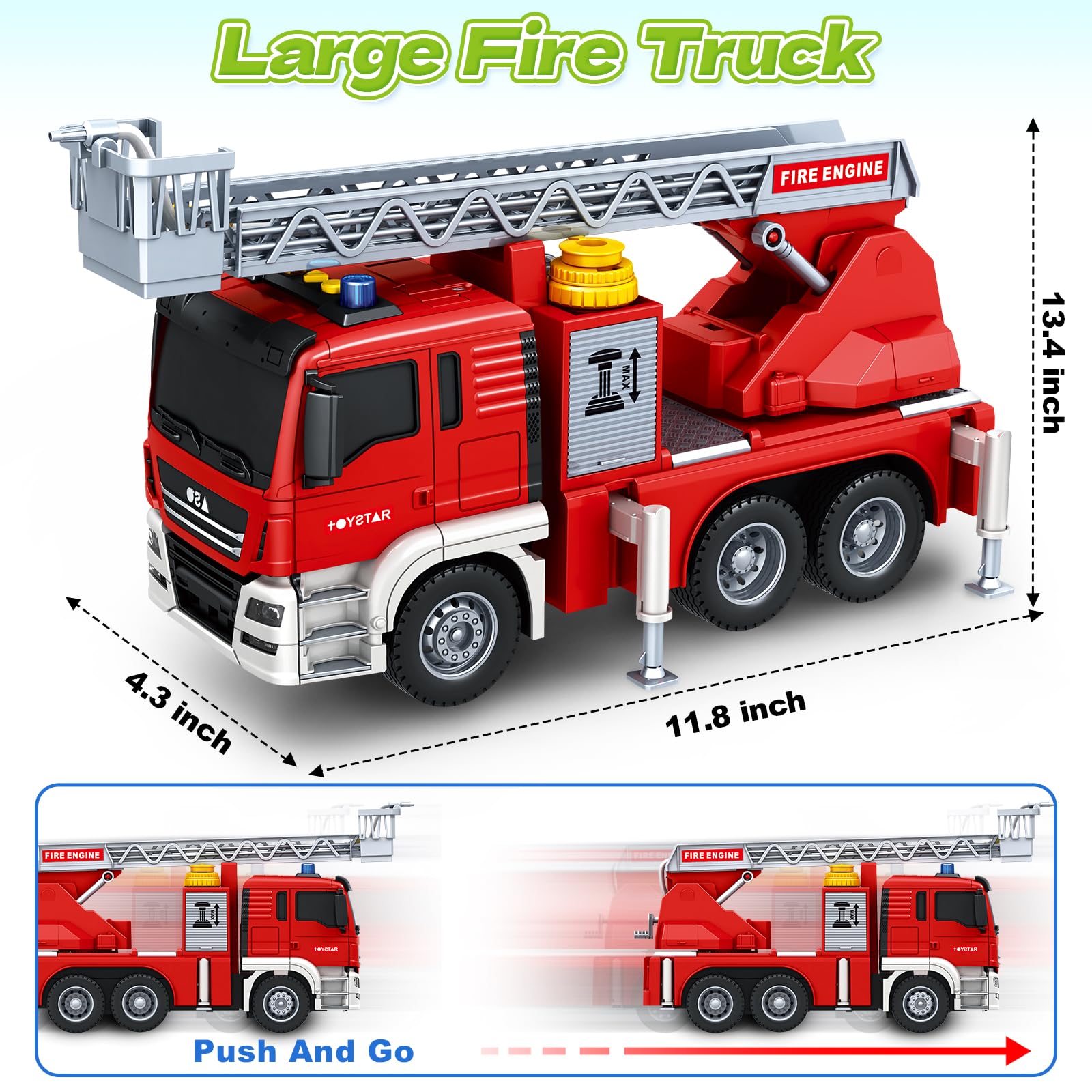 Bstoyder gift-ready fire truck box inspires birthday and holiday gifting