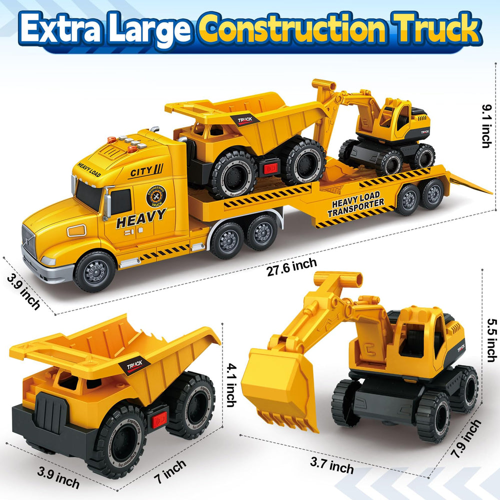 Bstoyder big truck toy supports pretend play and early creativity.