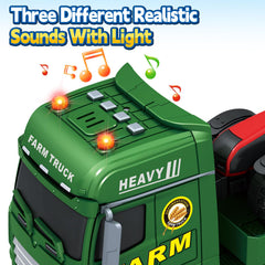 Bstoyder truck head-turn and tailboard movement enable realistic transport scenarios.