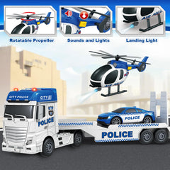 BSTOYDER helicopter with lights for interactive pretend scenarios.