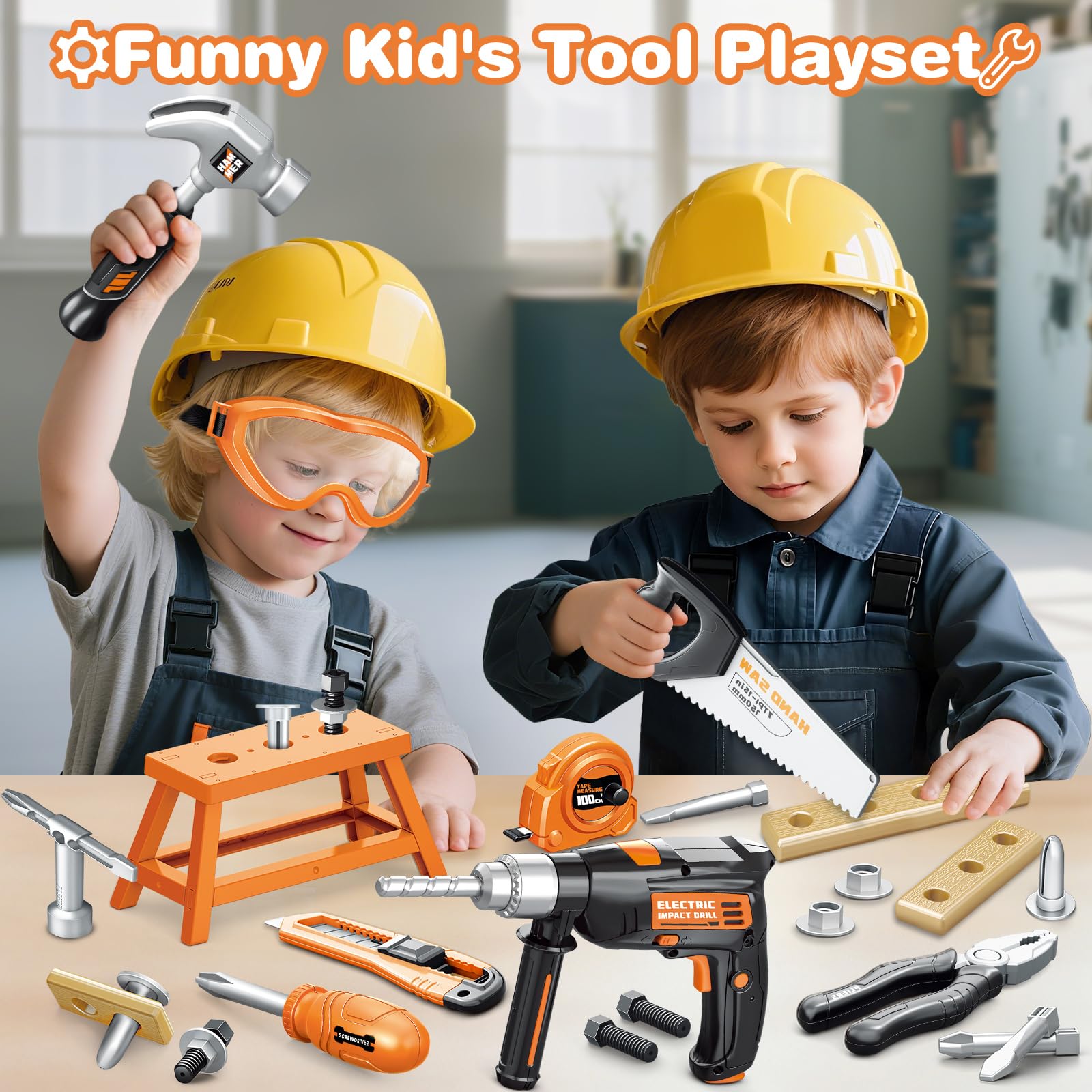 BSTOYDER tape measure adds realism to kid-led projects