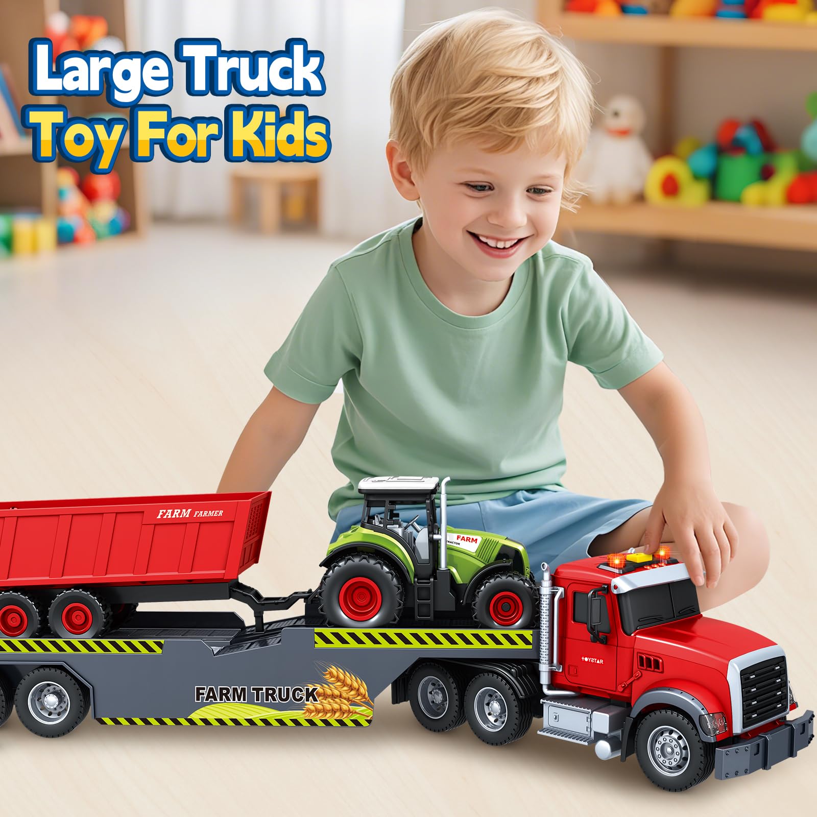 Bstoyder 21-inch plastic is non-toxic with rounded edges.