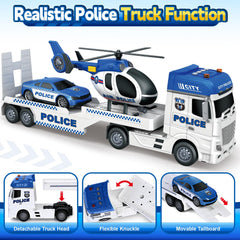 BSTOYDER police car and helicopter image highlighting rescue-themed play.