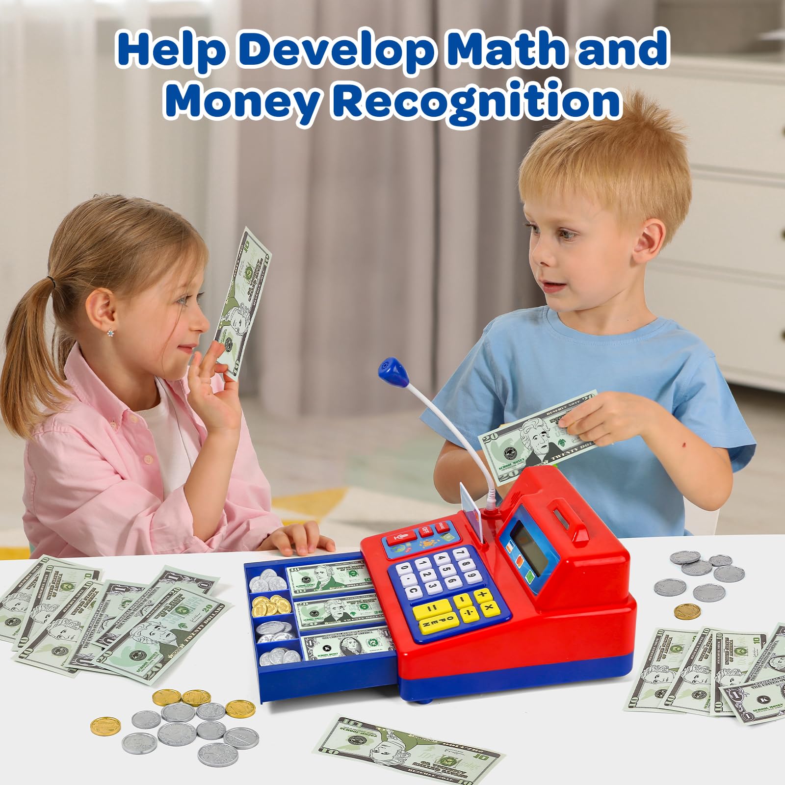 Bstoyder built-in calculator supports basic math practice during play sessions.