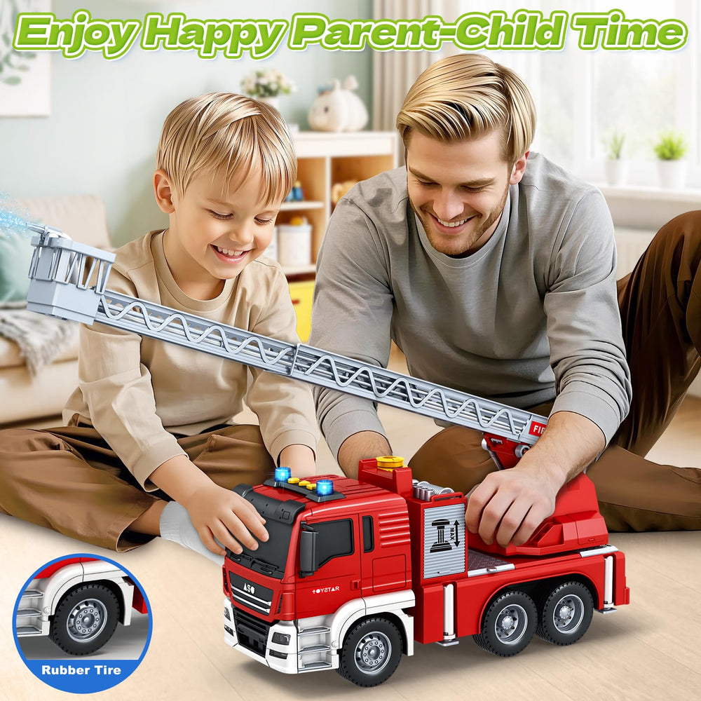 Bstoyder rubber tires ensure smooth rolling on carpets and floors
