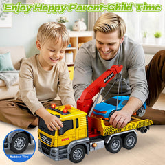 Bstoyder simulated sounds truck provides engaging, safe auditory cues during rough-and-tumble play.
