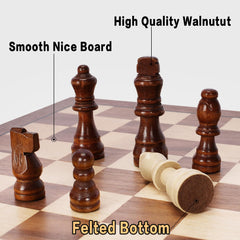 Bstoyder wooden pieces close-up with smooth finish for comfortable grip.