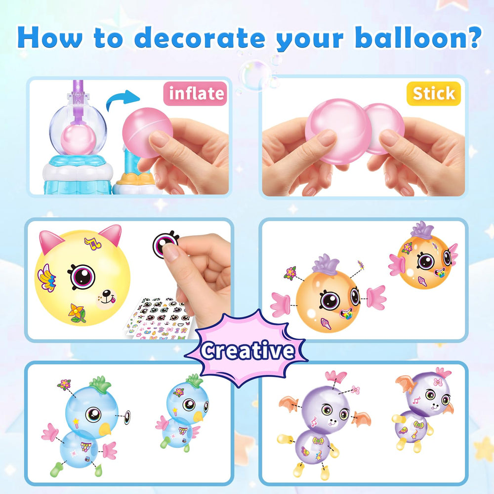 BTEC balloon pump handle simplifies inflation for kids’ crafts