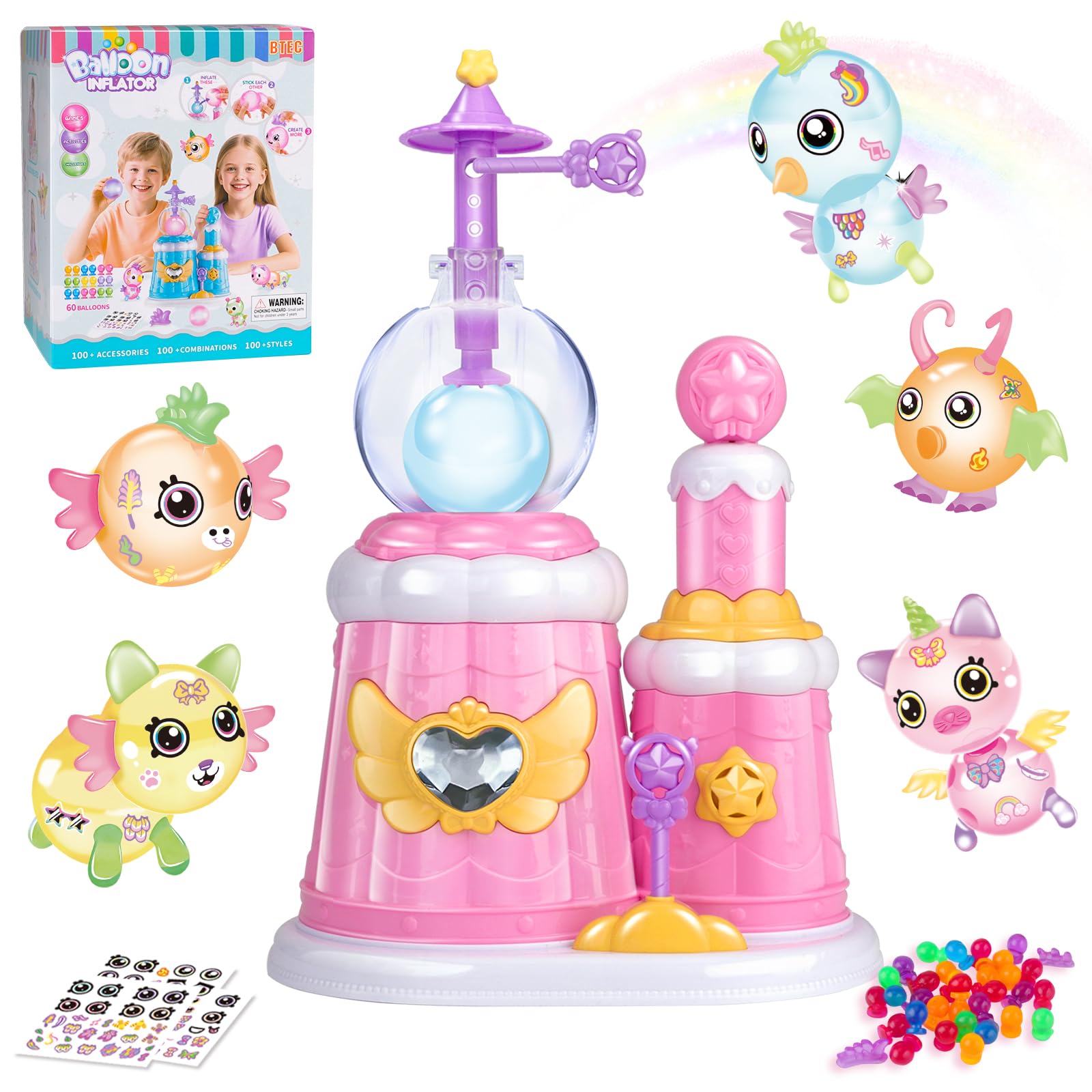 BTEC Princess magic pump powers quick balloon crafting sessions