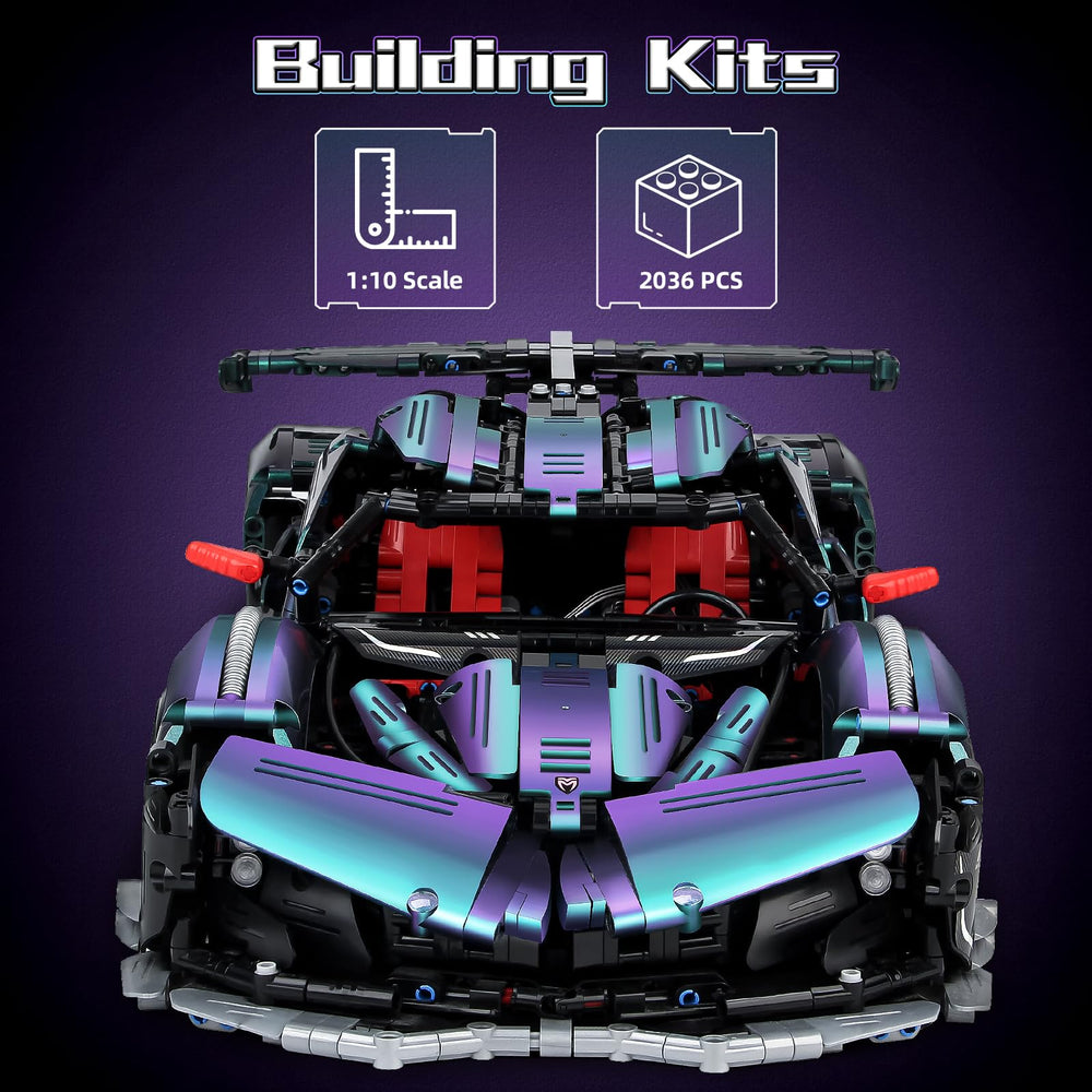 BTEC Super Cars 1:10 scale model reveals authentic car details for display