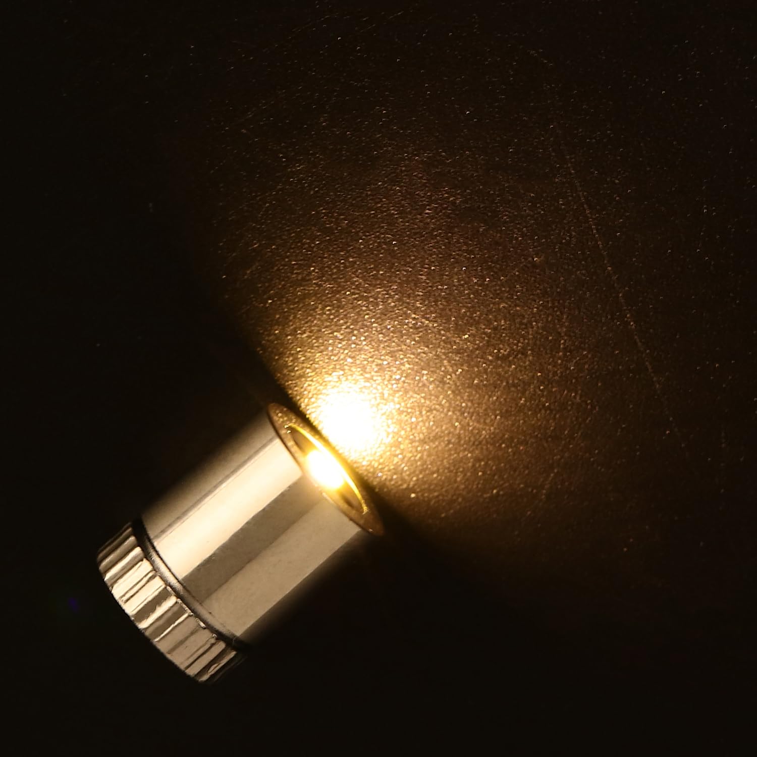 BTFO LED installed in dollhouse lamp providing realistic miniature lighting