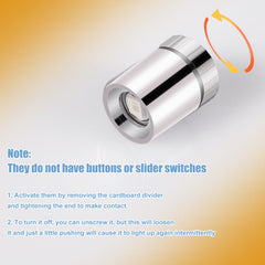 BTFO mini LED next to coin showing scale and space-saving advantage